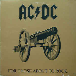 AC/DC - For Those About To Rock... We Salute You (LP)